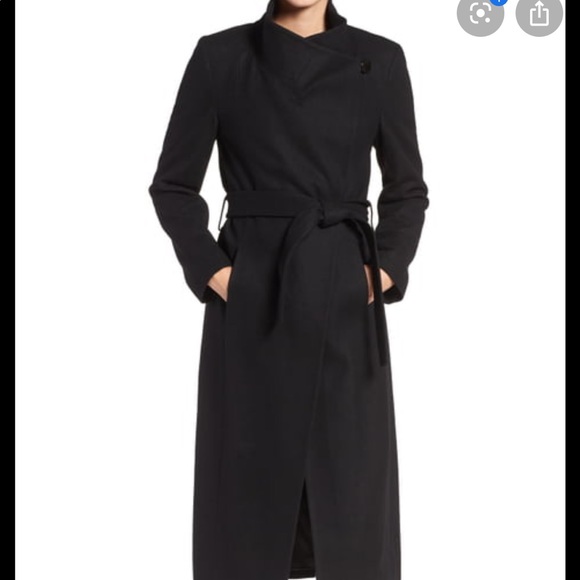 Kenneth Cole Jackets & Blazers - Kenneth Cole Fencer Melton Wool Maxi Coat